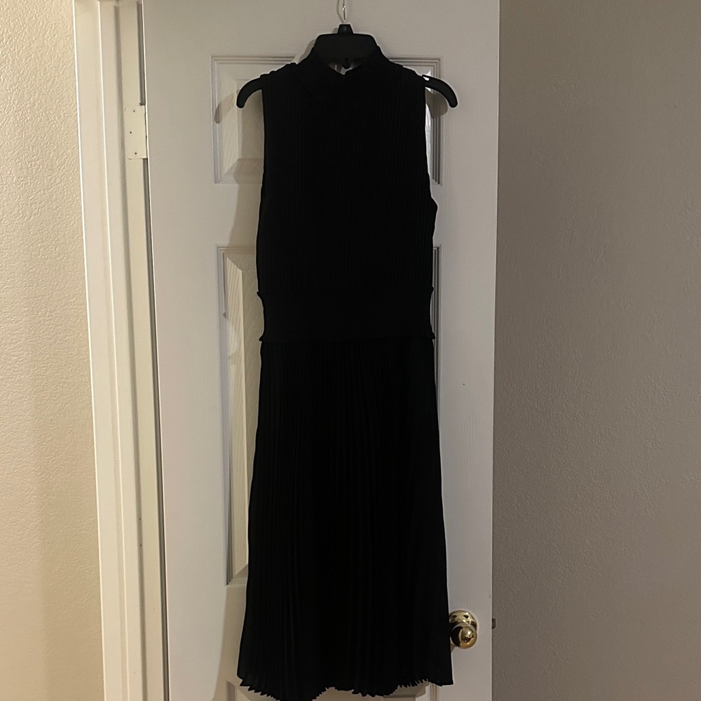 Nanette Lepore Black Midi Dress